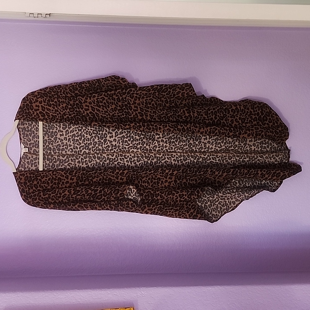 Terra & Sky Leopard kimono